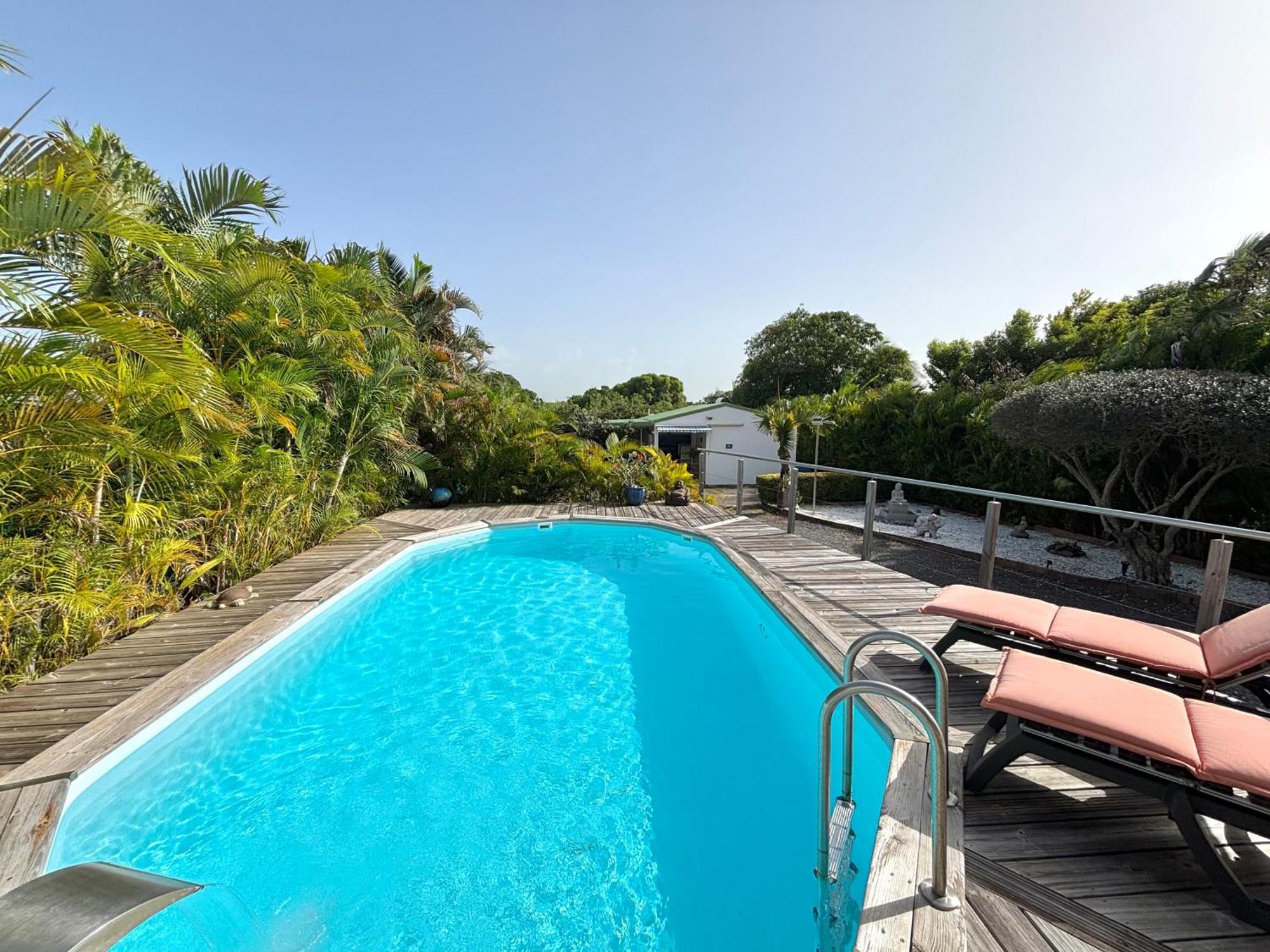 Вілла Gite Mabouya - Hamak, Piscine, Jardin Anse-Bertrand Екстер'єр фото