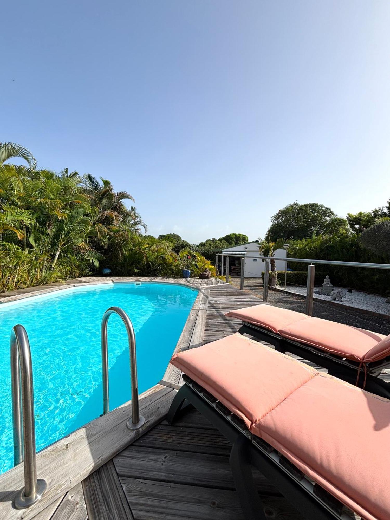 Вілла Gite Mabouya - Hamak, Piscine, Jardin Anse-Bertrand Екстер'єр фото